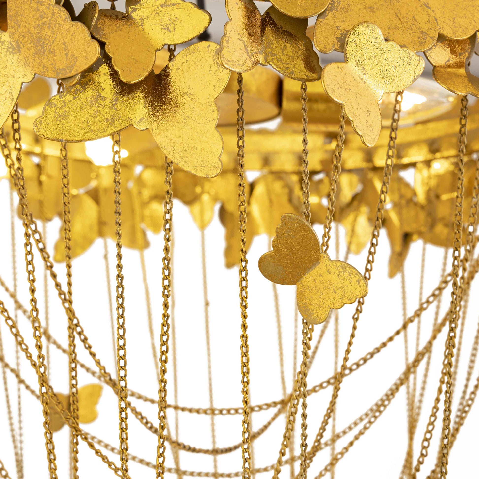 Butterfly Gold Chandelier by TOV G18412