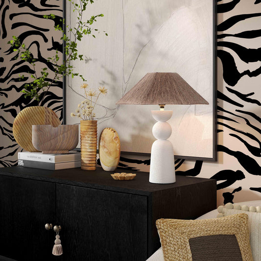 Shabby Natural Rope Table Lamp by TOV Furniture – photo 3 of 7
