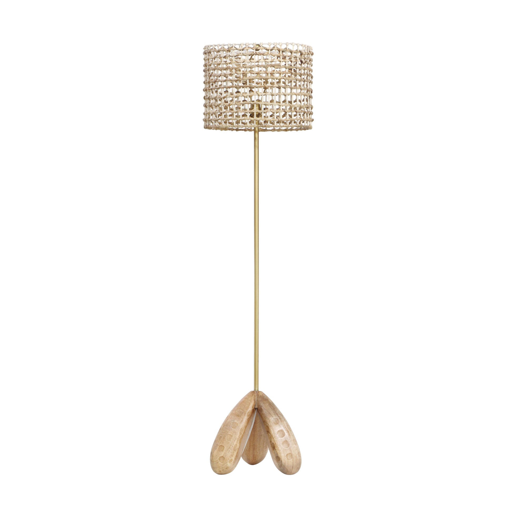 Alondra Wooden Floor Lamp by TOV