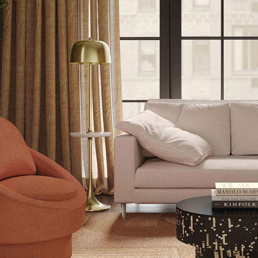 Sienna Gold Floor Lamp by TOV Furniture – photo 2 of 6