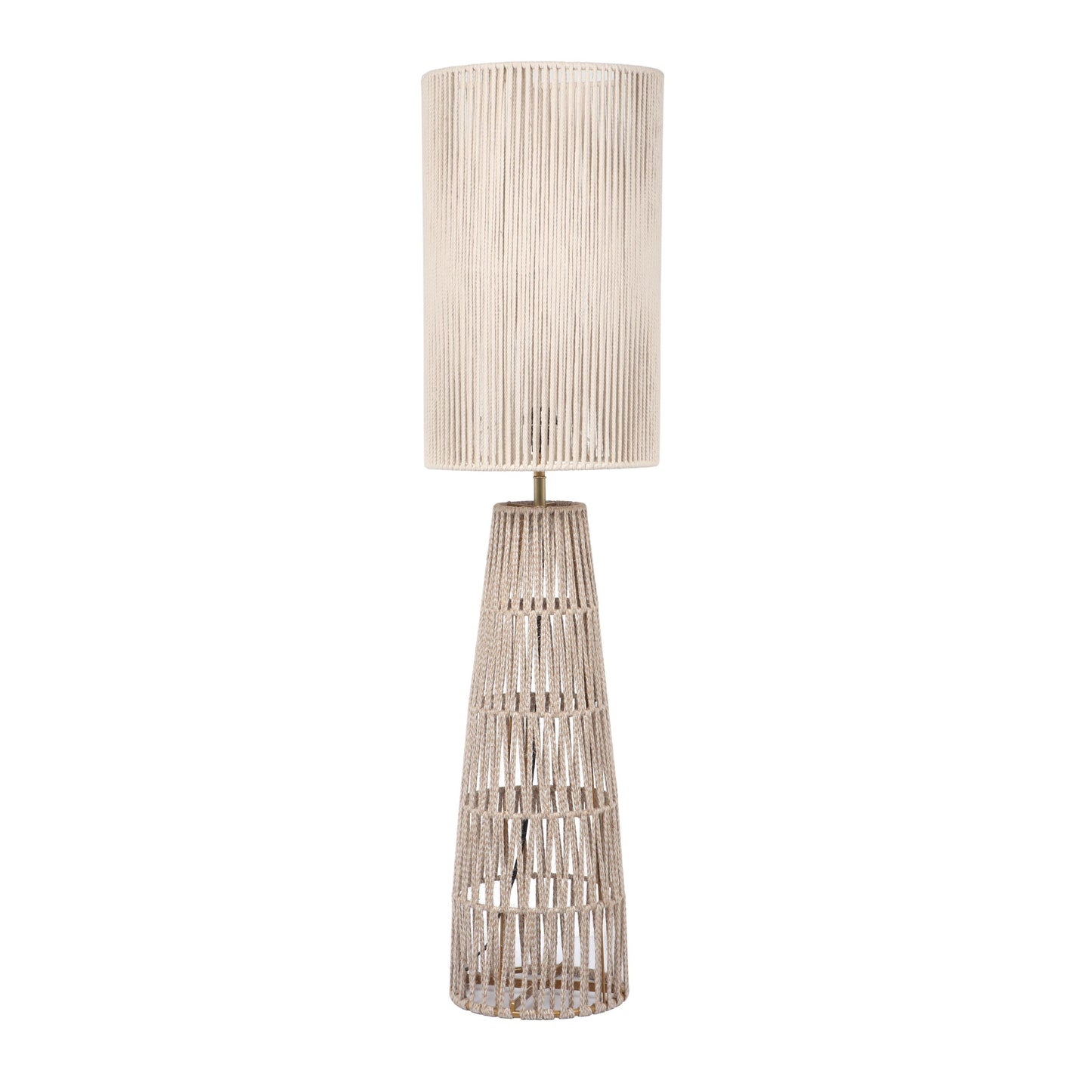 Beam Cream Natural Jute Floor Lamp by TOV G18562