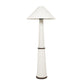 Faith White Boucle Floor Lamp by TOV G18633