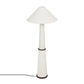 Faith White Boucle Floor Lamp by TOV G18633
