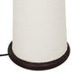 Faith White Boucle Floor Lamp by TOV G18633