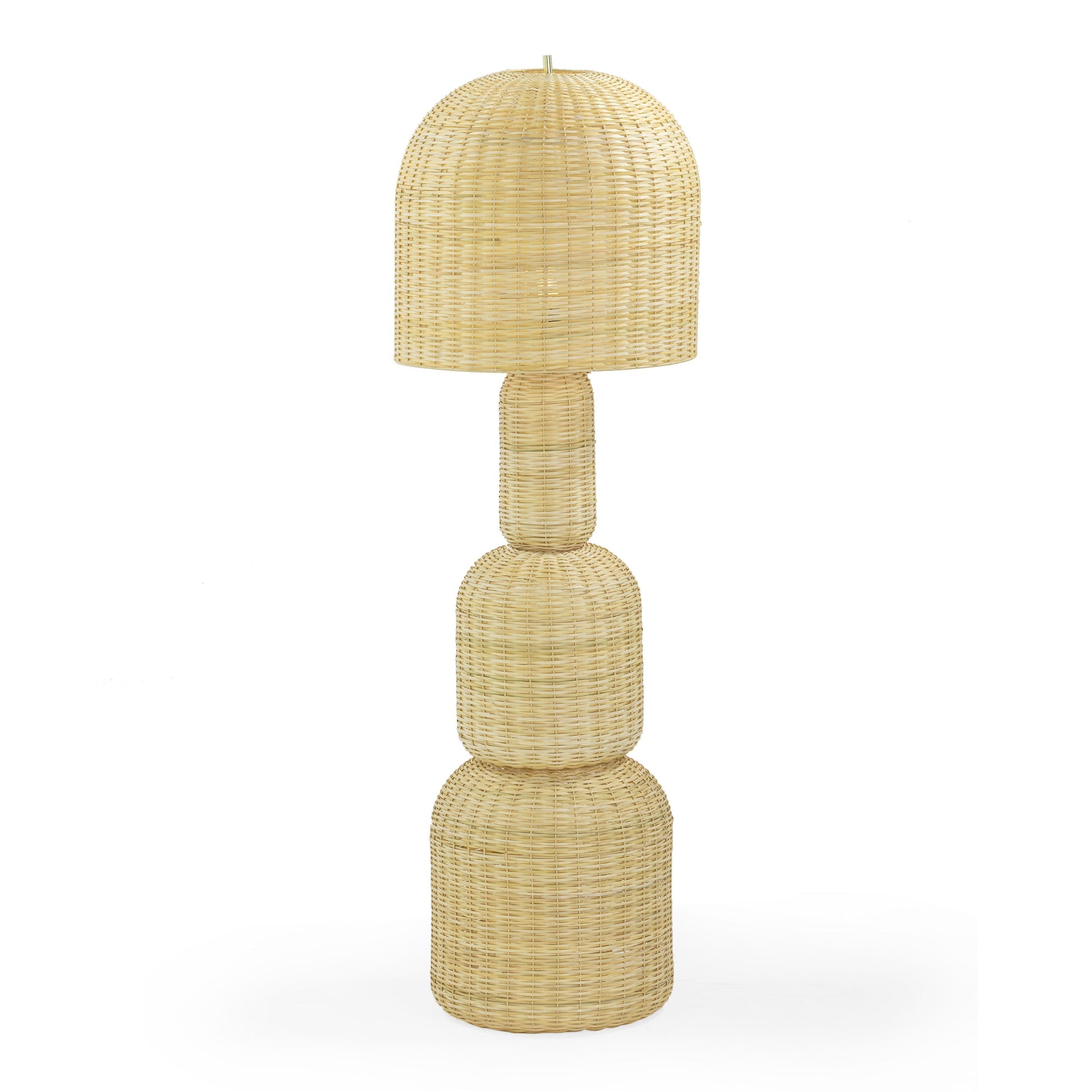 Kootu Natural Rattan Floor Lamp by TOV G18639