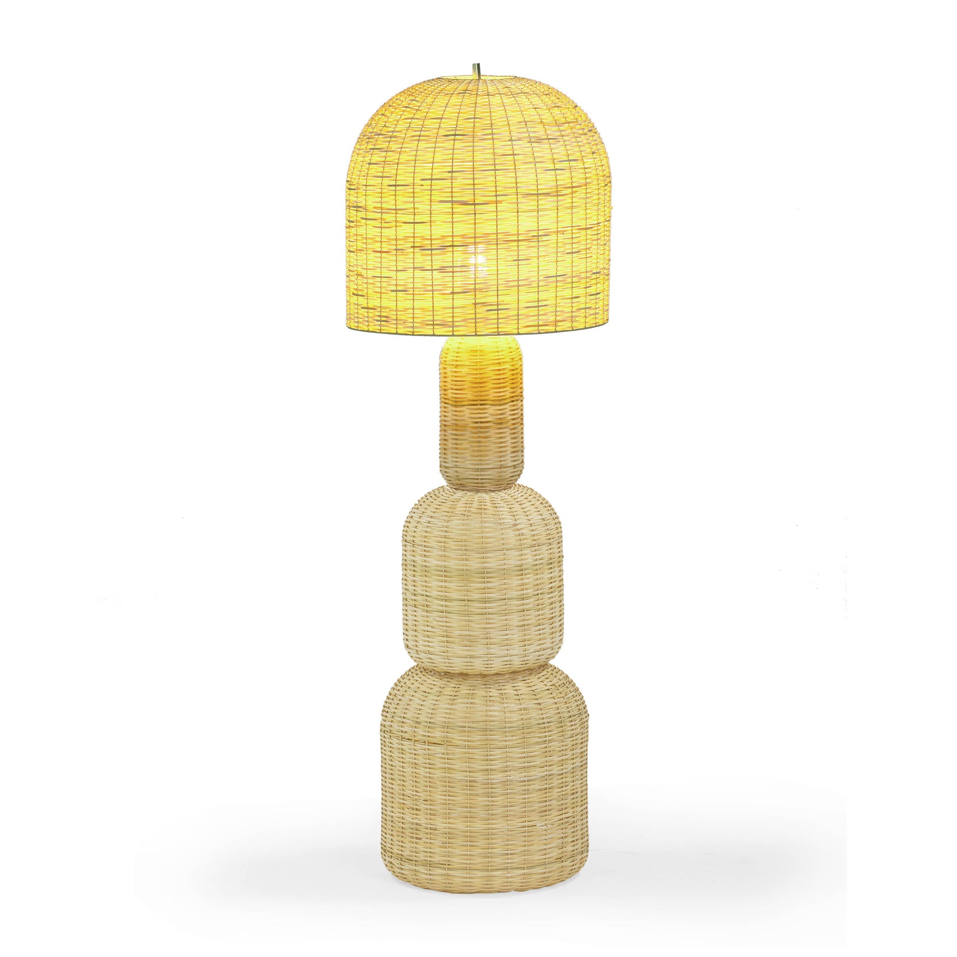 Kootu Natural Rattan Floor Lamp by TOV G18639