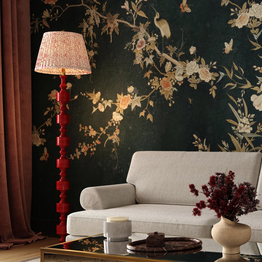 Peggy Pink Spotted Floor Lamp by TOV Furniture – photo 2 of 6