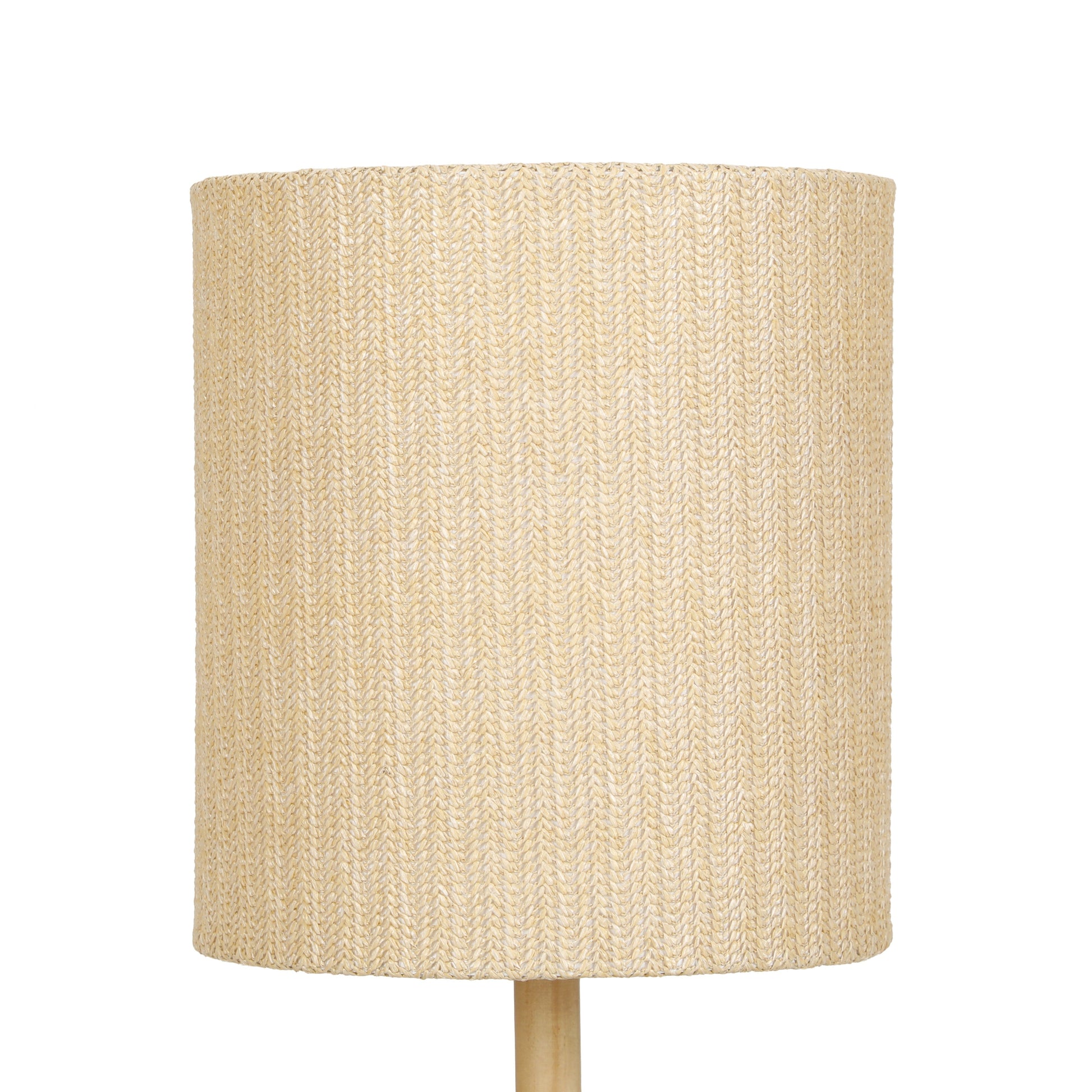 Lamia Natural Burl and Raffia Contract-Grade Table Lamp Natural by Tov Furniture