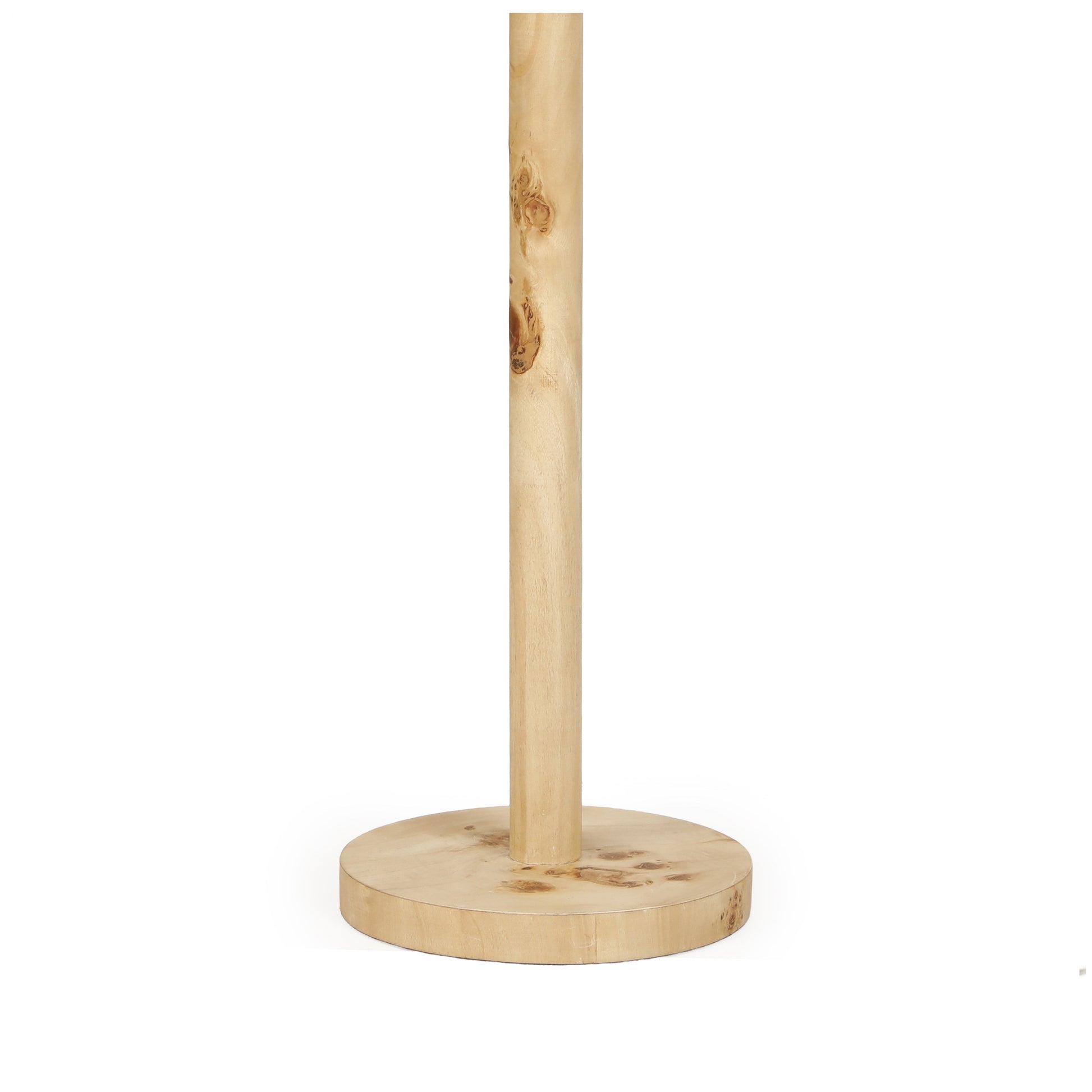 Lamia Natural Burl and Raffia Contract-Grade Table Lamp Natural by Tov Furniture