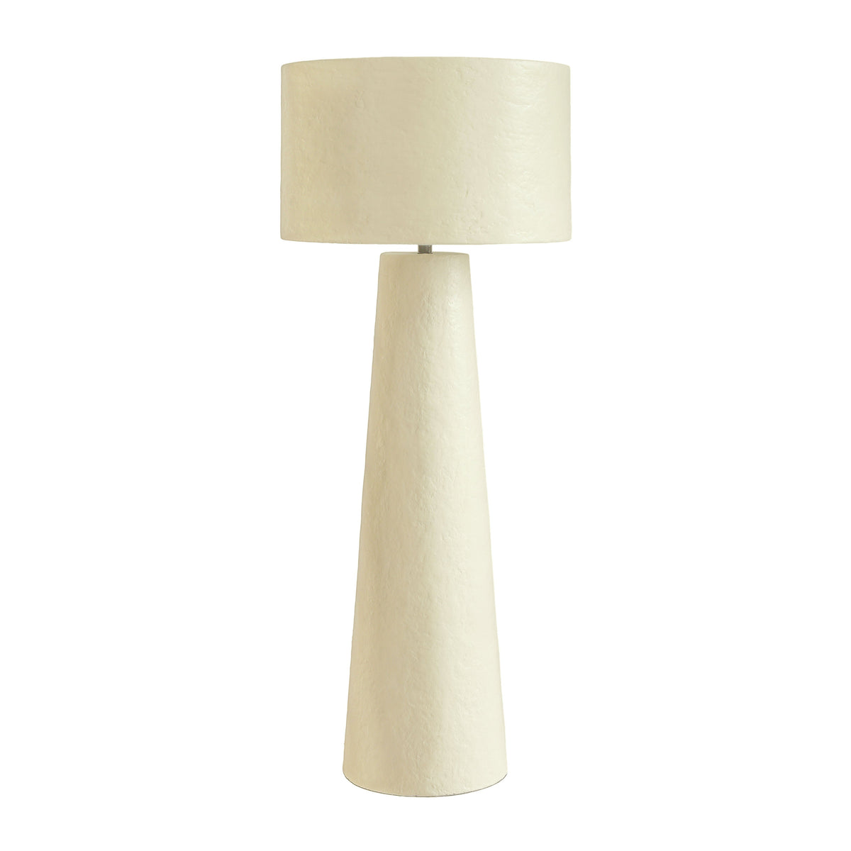 Yala Cream Papier Mache Floor Lamp by TOV Furniture – photo 1 of 6