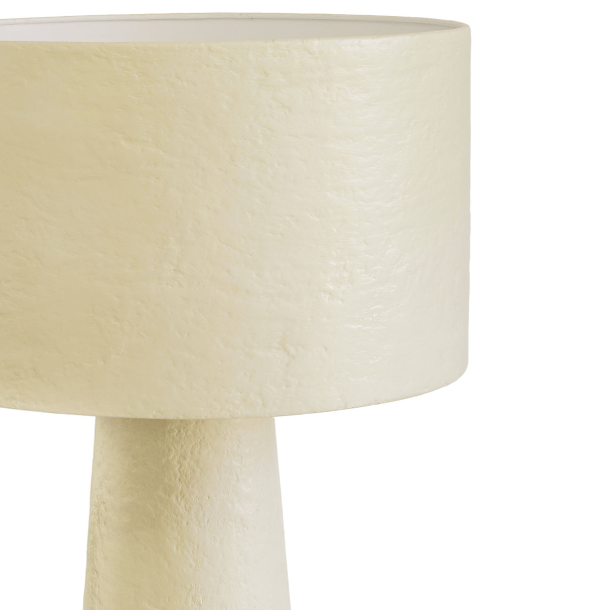 Yala Cream Papier Mache Floor Lamp by TOV Furniture – photo 4 of 6