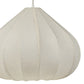 Zubeda Cotton Teardrop Pendant Lamp White Large by Tov Furniture