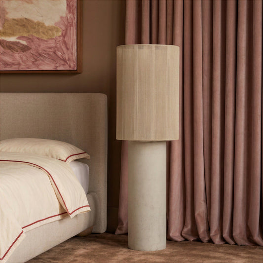 Mondada Cream Concrete Floor Lamp by TOV Furniture – photo 2 of 6