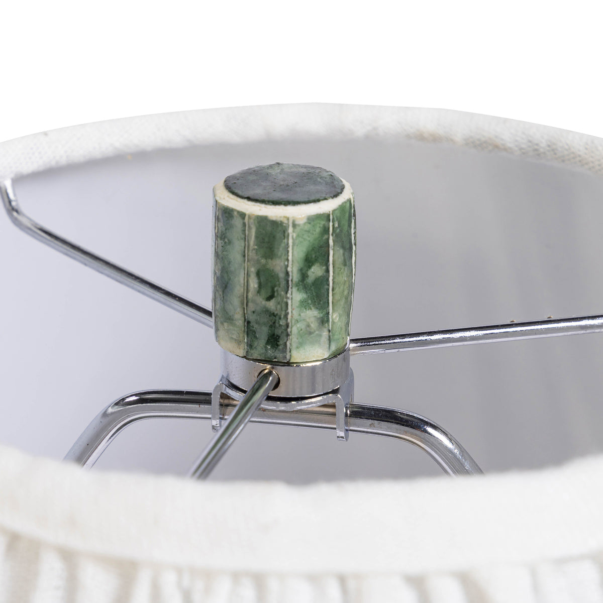 Yaya Green Capiz Shell Table Lamp by TOV Furniture – photo 6 of 7