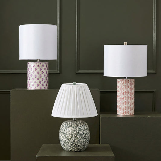 Yaya Green Capiz Shell Table Lamp by TOV Furniture – photo 2 of 7