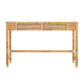 Amara 47 Woven Rattan Desk by TOV H21011