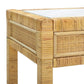Amara 47 Woven Rattan Desk by TOV H21011