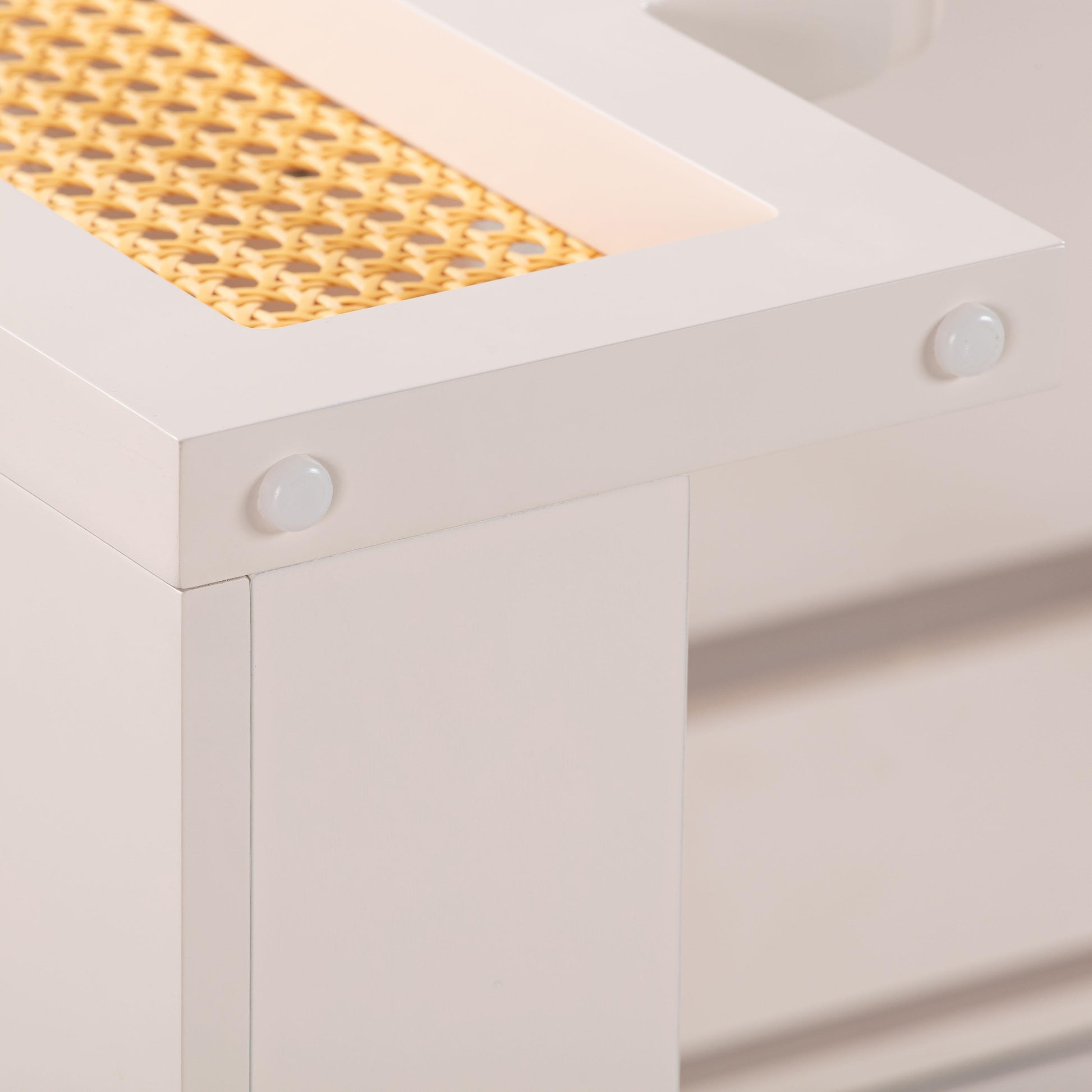 Suzie 62 Rattan Executive Desk With Drawer by TOV H44179