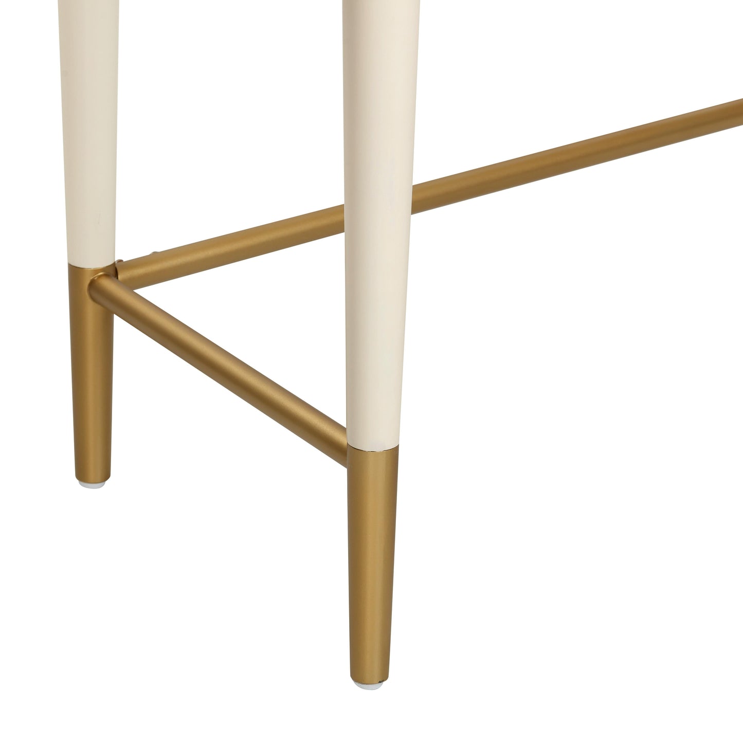 Penelope 45 Vegan Leather Wrapped Vanity Desk With Drawer by TOV H54270