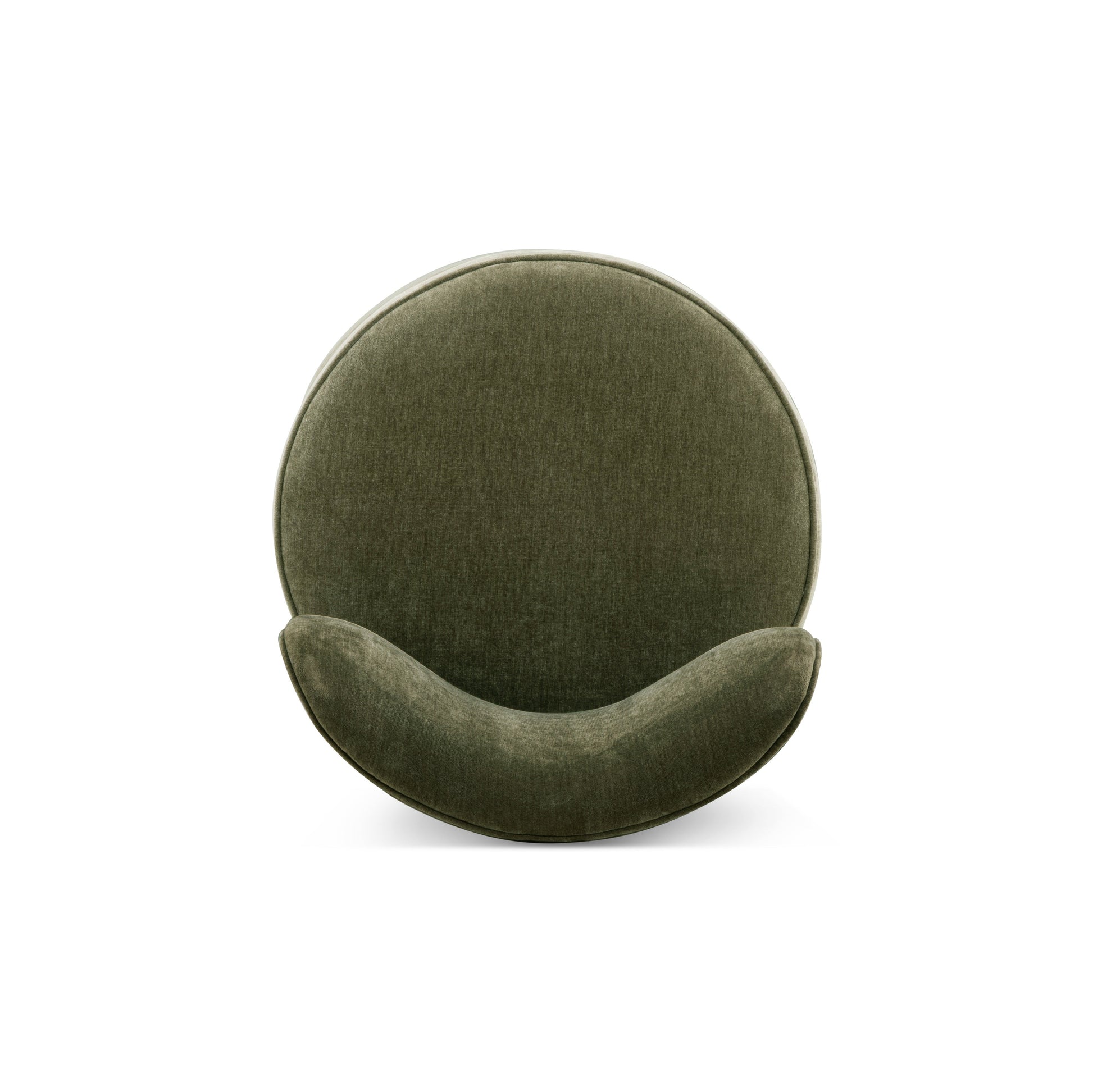 Amaya Green Upcycled Contract-Grade Chenille Swivel Desk Chair Green by Tov Furniture