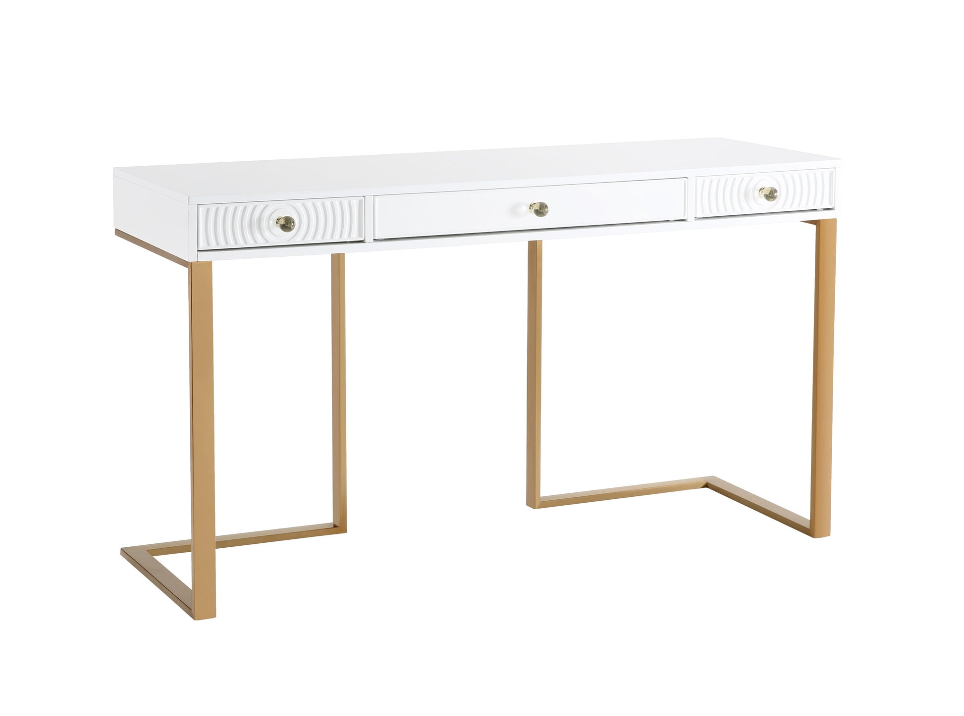 Janie 52 Lacquer 3 Drawer Desk by TOV H5520