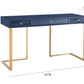 Janie 52 Lacquer 3 Drawer Desk by TOV H5520