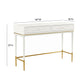 Mariah 46 2 Drawer Desk by TOV H68717