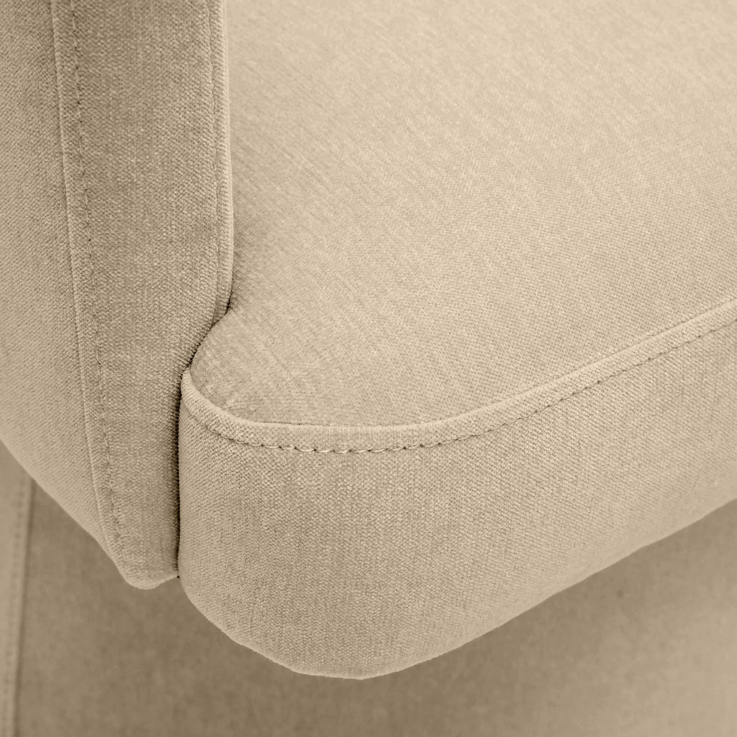 Kristen Upcycled Chenille Rolling Desk Chair by TOV H69159