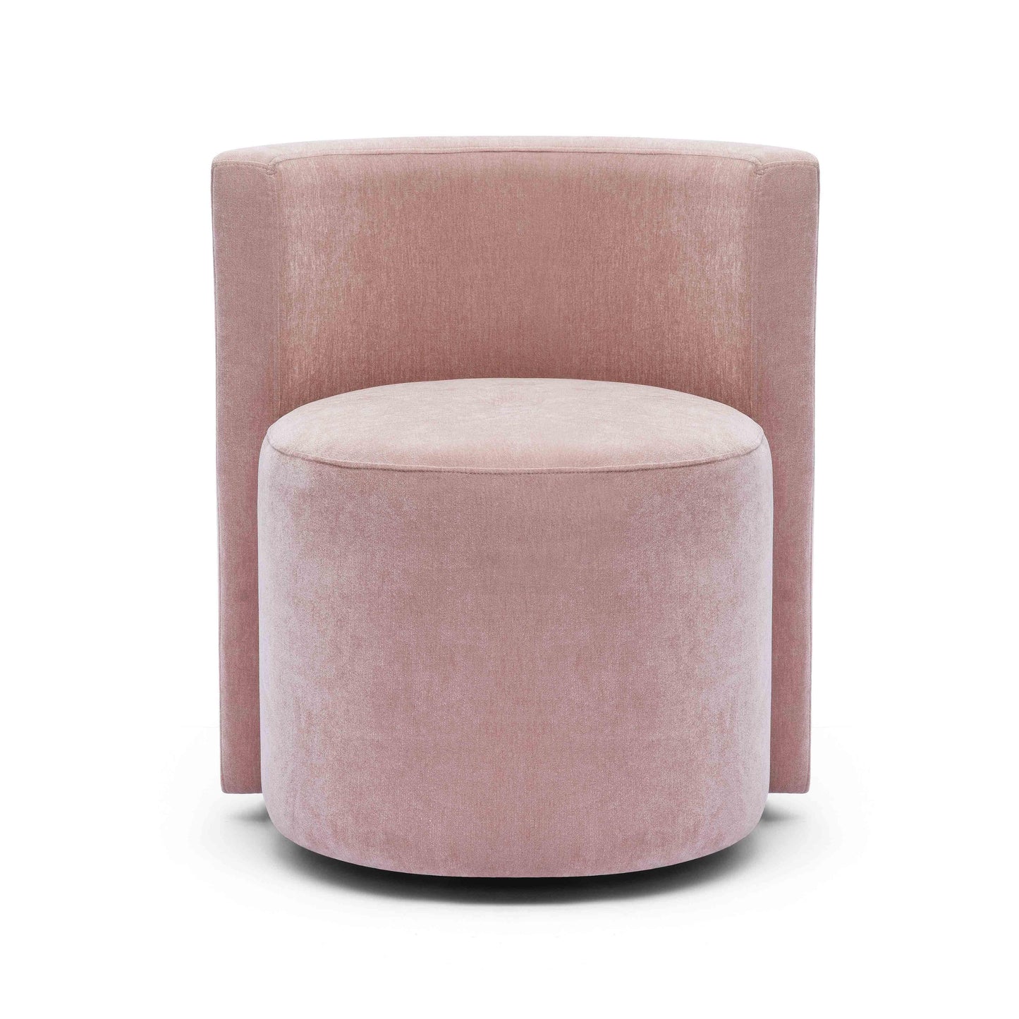 Alyssa Upcycled Performance Velvet Rolling Desk Chair Pink by Tov Furniture