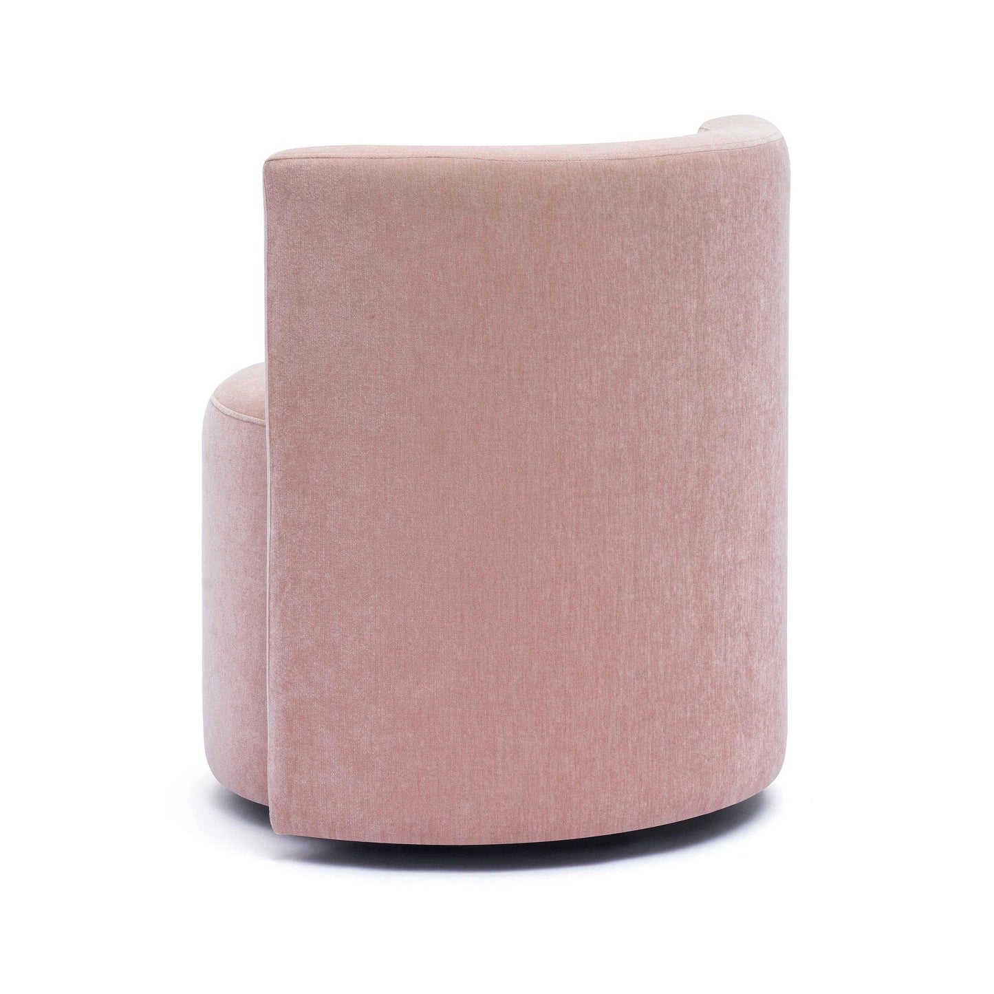 Alyssa Upcycled Performance Velvet Rolling Desk Chair Pink by Tov Furniture