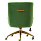 Beatrix Velvet Office Swivel Chair by TOV H7231