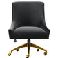 Beatrix Velvet Office Swivel Chair by TOV H7234
