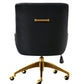 Beatrix Velvet Office Swivel Chair by TOV H7234