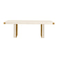Selena 90 Ash Rectangular Dining Table by TOV Ihd68563