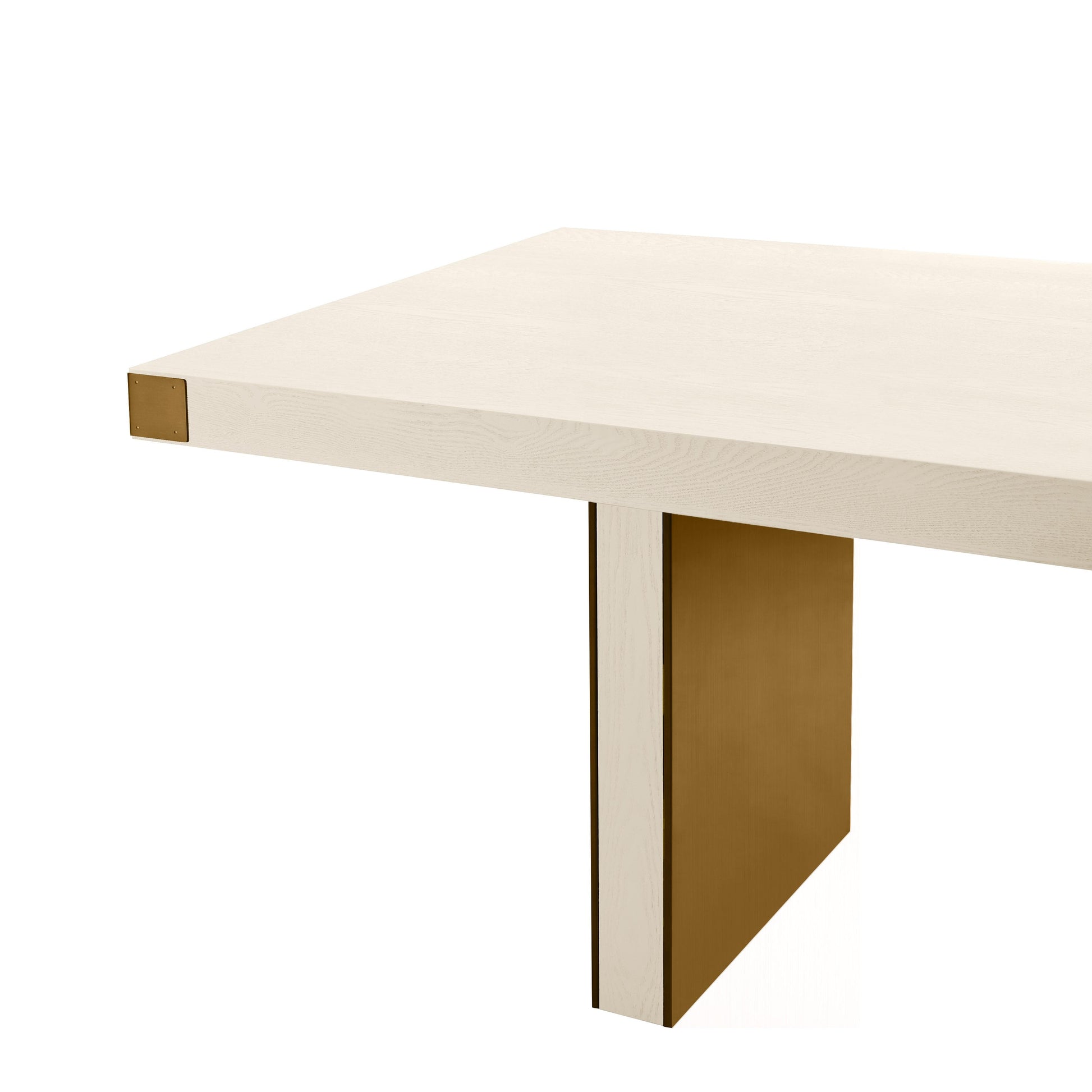 Selena 90 Ash Rectangular Dining Table by TOV Ihd68563