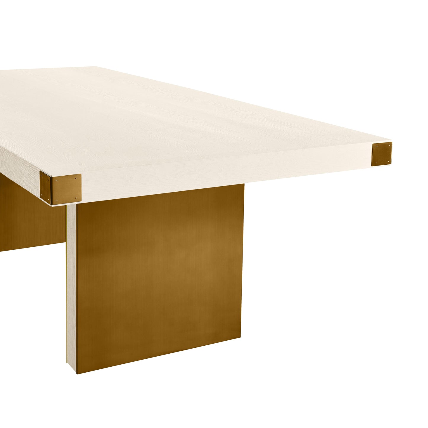 Selena 90 Ash Rectangular Dining Table by TOV Ihd68563