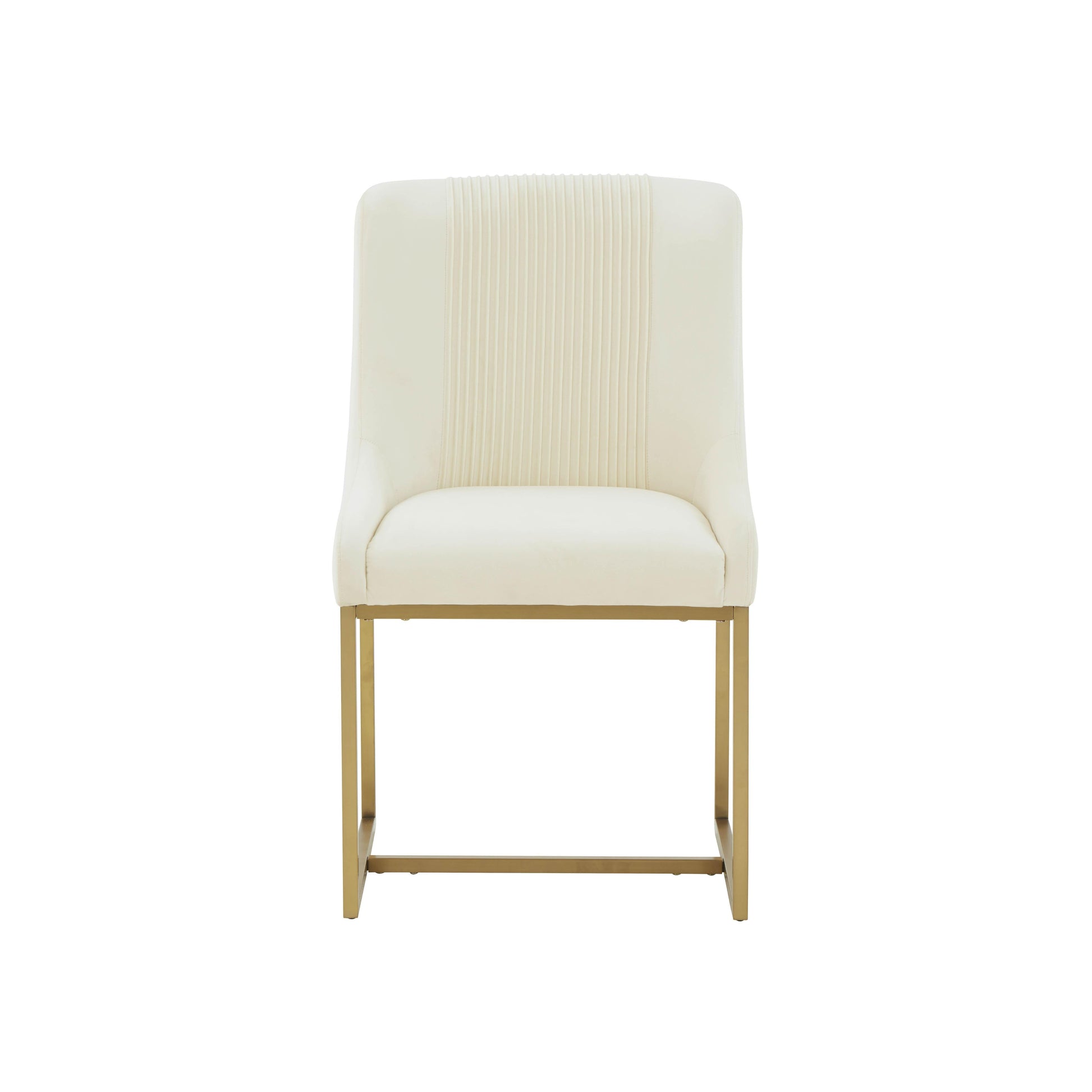 Lisa Pleated Velvet Dining Chair by TOV Ihd68647