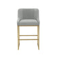 Lisa Pleated Velvet Dining Chair by TOV Ihd68647