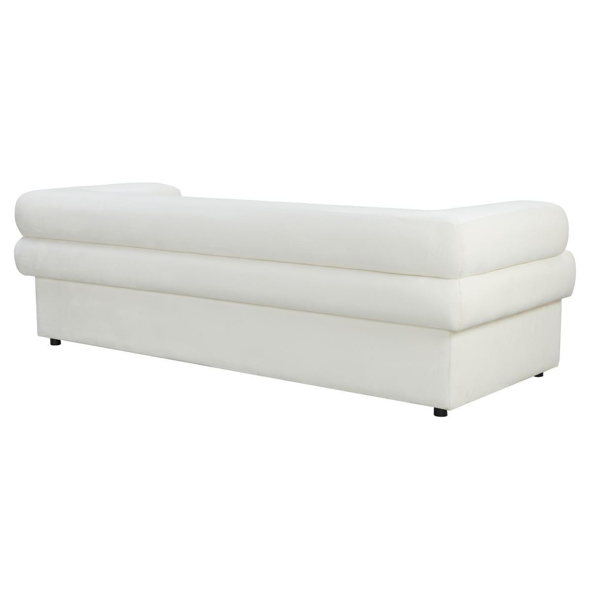 Elsa 98" Performance Fabric Sofa in Cream by TOV Furniture – photo 5 of 7
