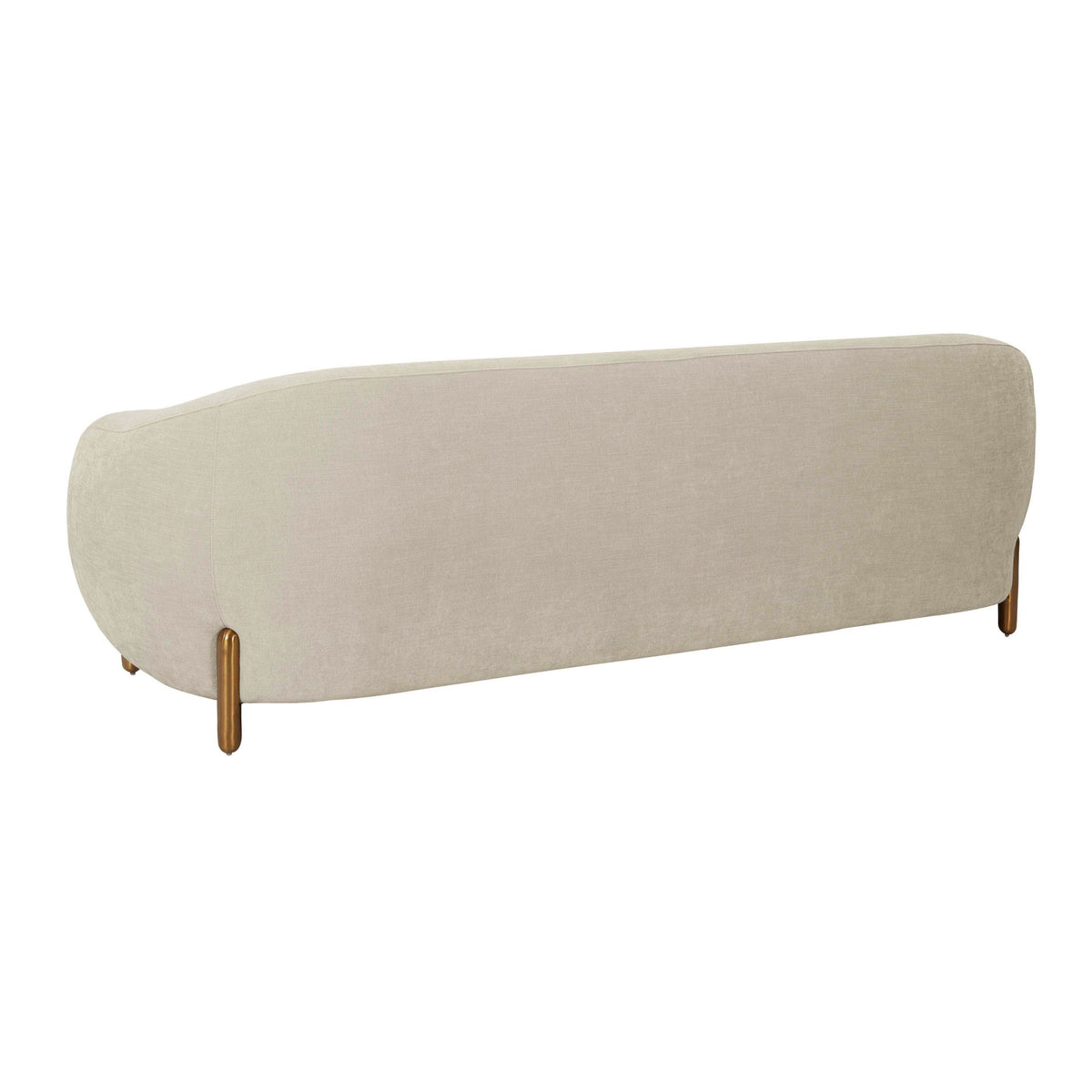 Lina 93" Grey Textured Linen Sofa by Inspire Me! Home Decor by TOV Furniture – photo 4 of 7