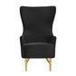 Julia Velvet Wingback Chair by TOV Ihs44150