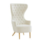 Jezebel Velvet Wingback Chair by TOV Ihs68207