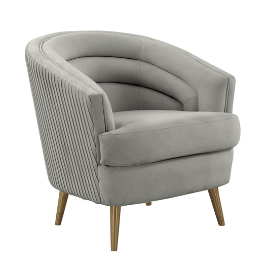 Jules Velvet Accent Chair by TOV Ihs68541