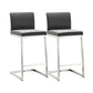 Parma Performance Vegan Leather Counter Stool Set Of 2 by TOV K3606