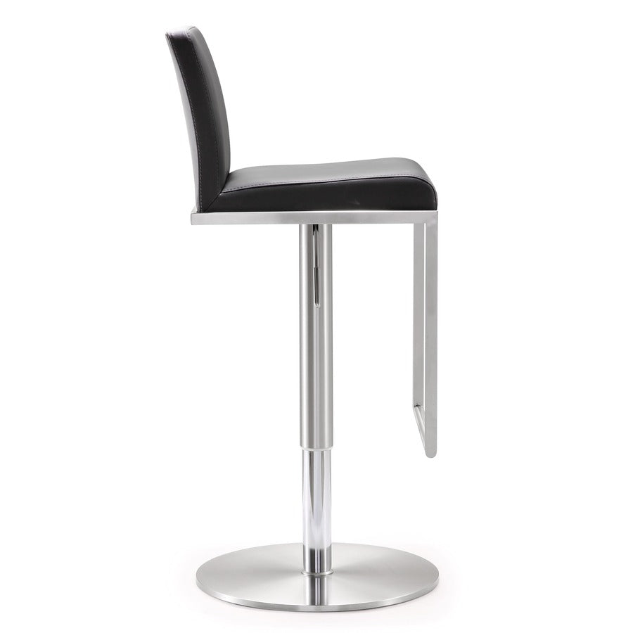 Amalfi Performance Vegan Leather Adjustable Stool by TOV K3654