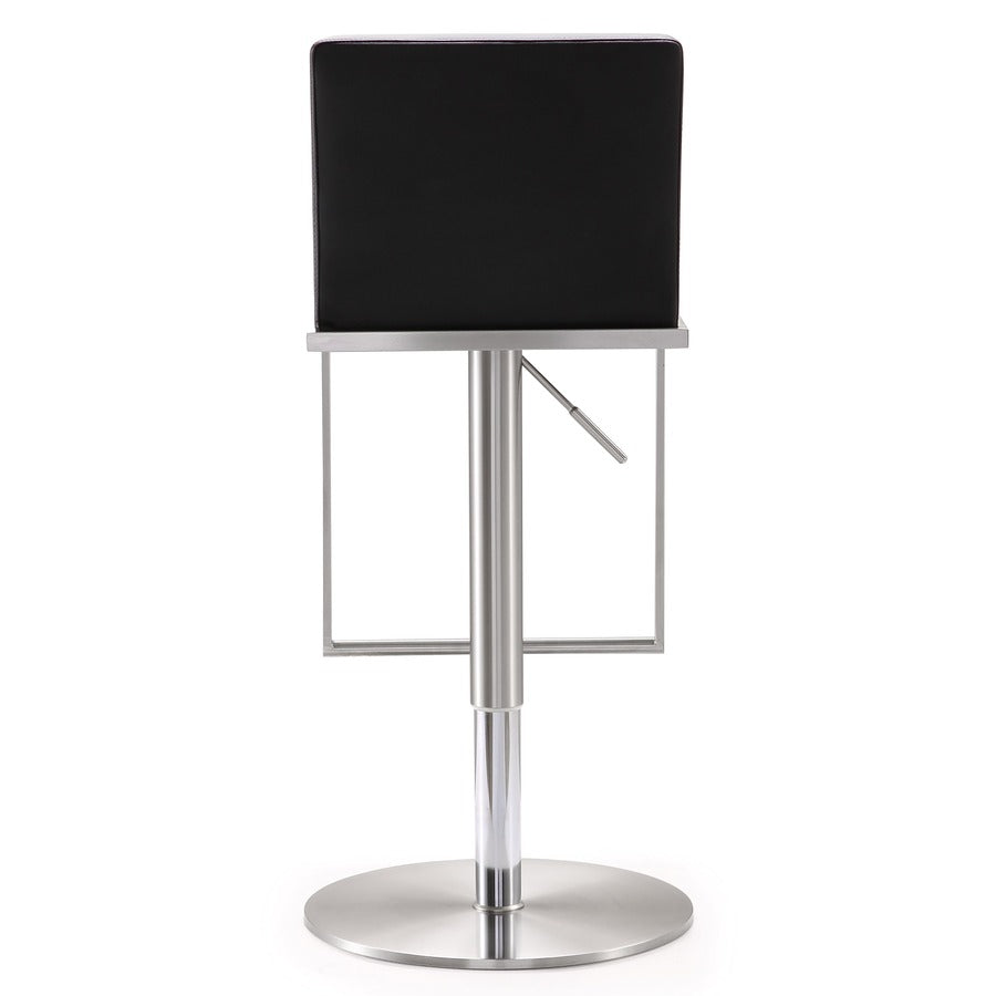Amalfi Performance Vegan Leather Adjustable Stool by TOV K3617