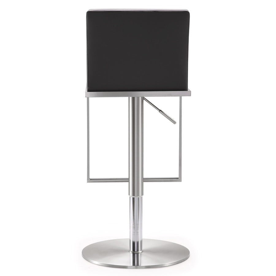Amalfi Performance Vegan Leather Adjustable Stool by TOV K3616