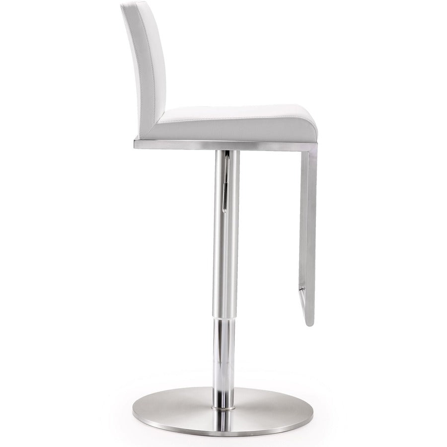 Amalfi Performance Vegan Leather Adjustable Stool by TOV K3617