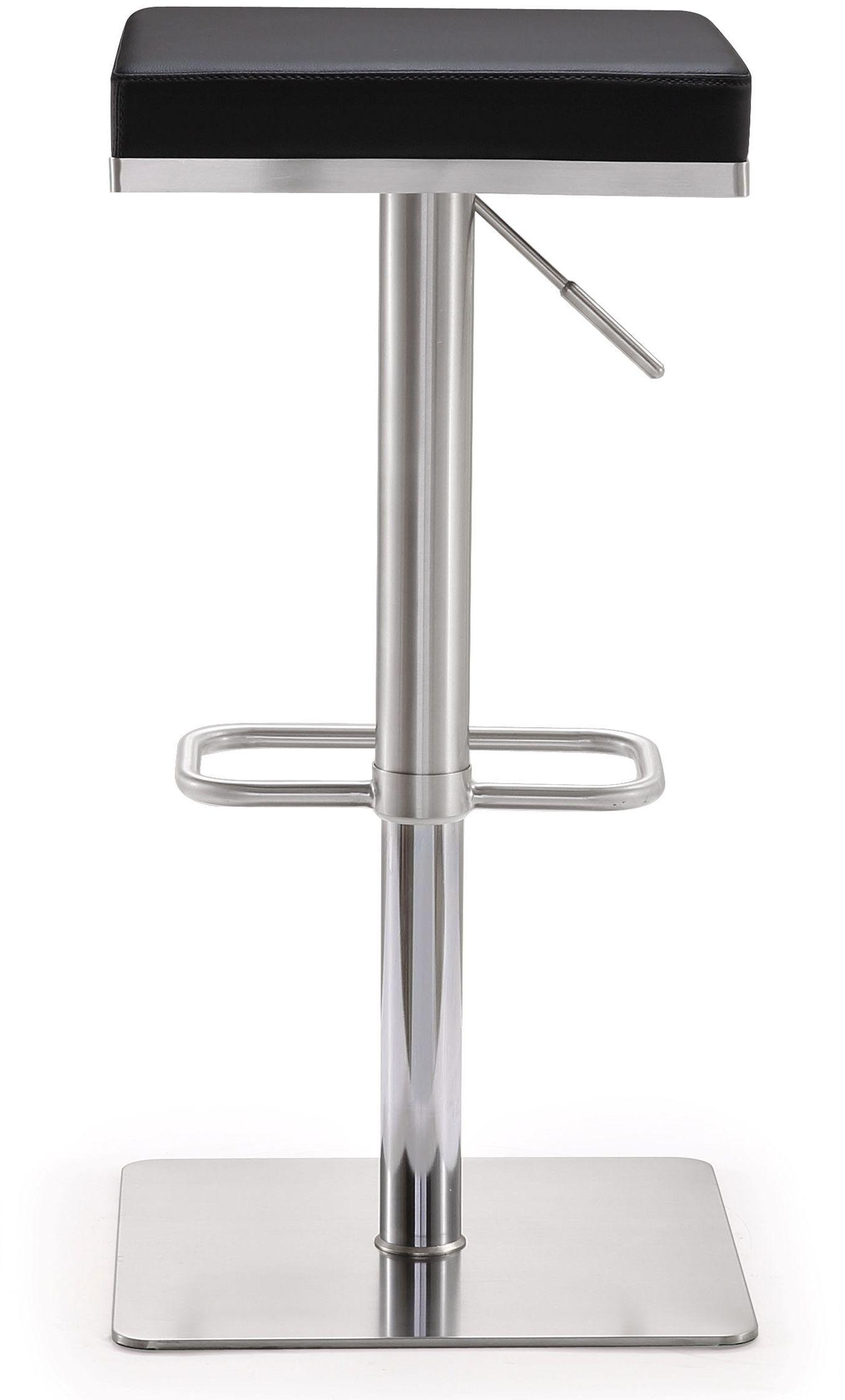 Bari Performance Vegan Leather Adjustable Stool by TOV K3656