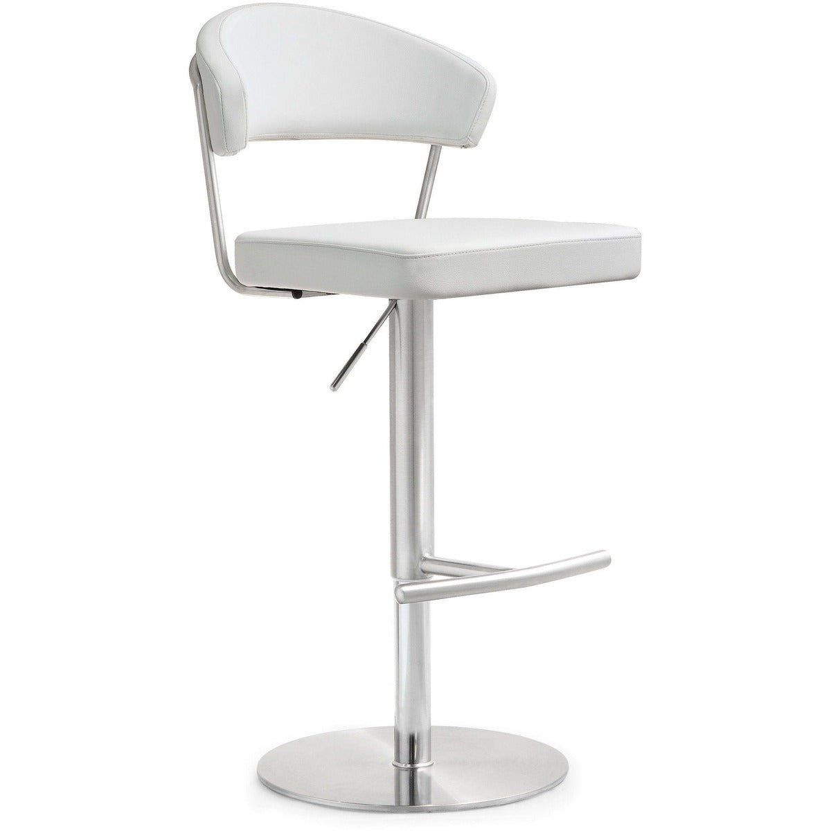 Cosmo Performance Vegan Leather Adjustable Stool by TOV K3627